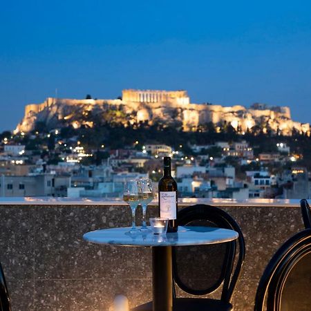The Pinnacle Atény Exteriér fotografie Acropolis view from the hotel